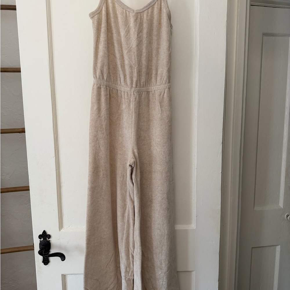 Suzi Kondi Beige Jumpsuit. Brand New.  Never Worn. XS